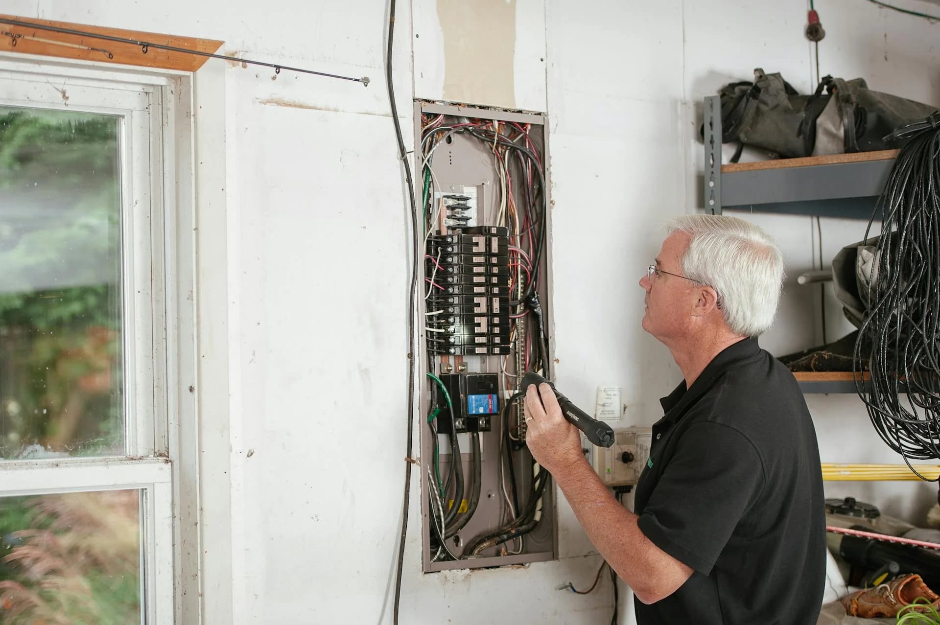 200-amp electrical panel upgrade completed by licensed electrician in Brampton Ontario