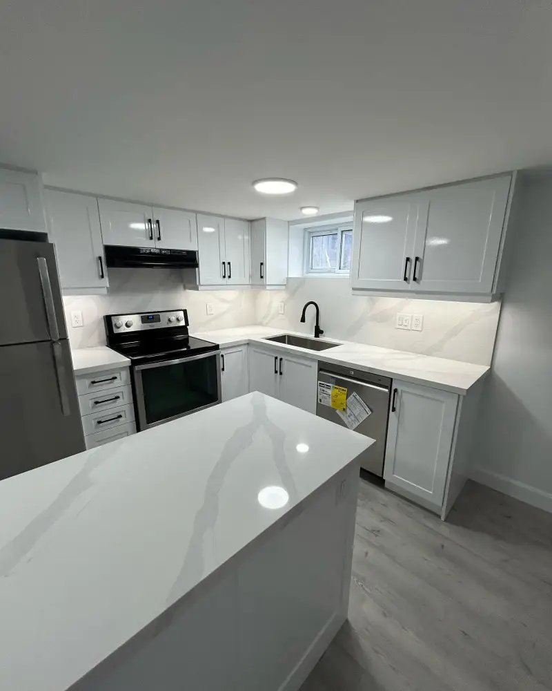 Kitchen pot light installation