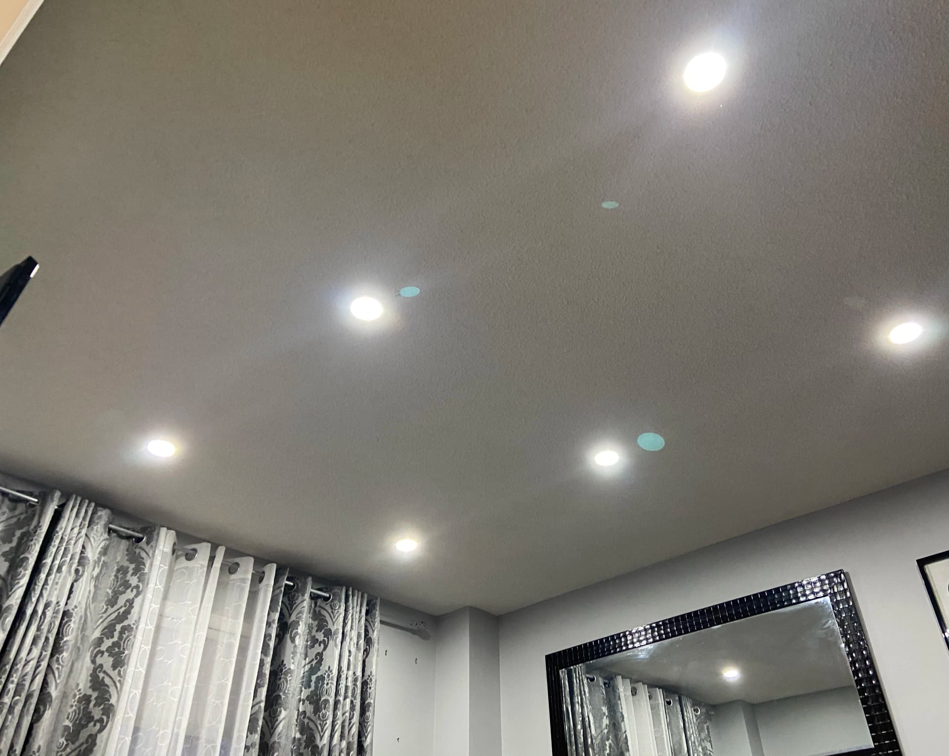 Pot light installation in Brampton home