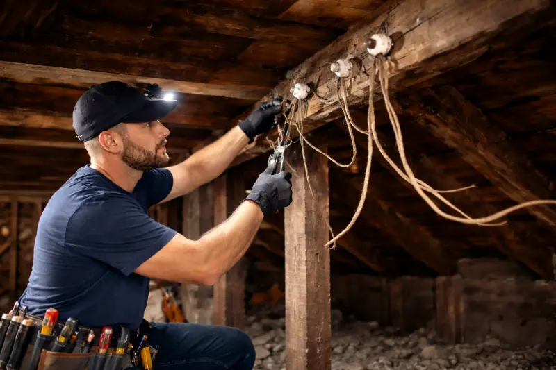 Knob and tube wiring removal Brampton